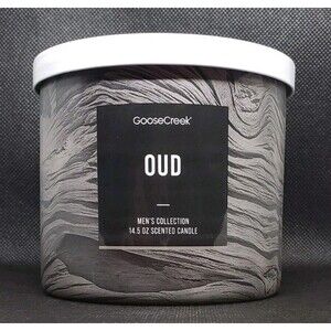 Goose Creek Candle OUD 14.5 Oz Triple Wick Candle / Up To 50 Hr Burn Natural OIL